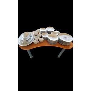 Pickup Only 89 Pc Harmony House Japan "Rosebud" Fine China Dinner, Tea Large Set